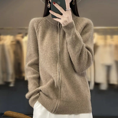 Gabriella - Cardigan with Zipper