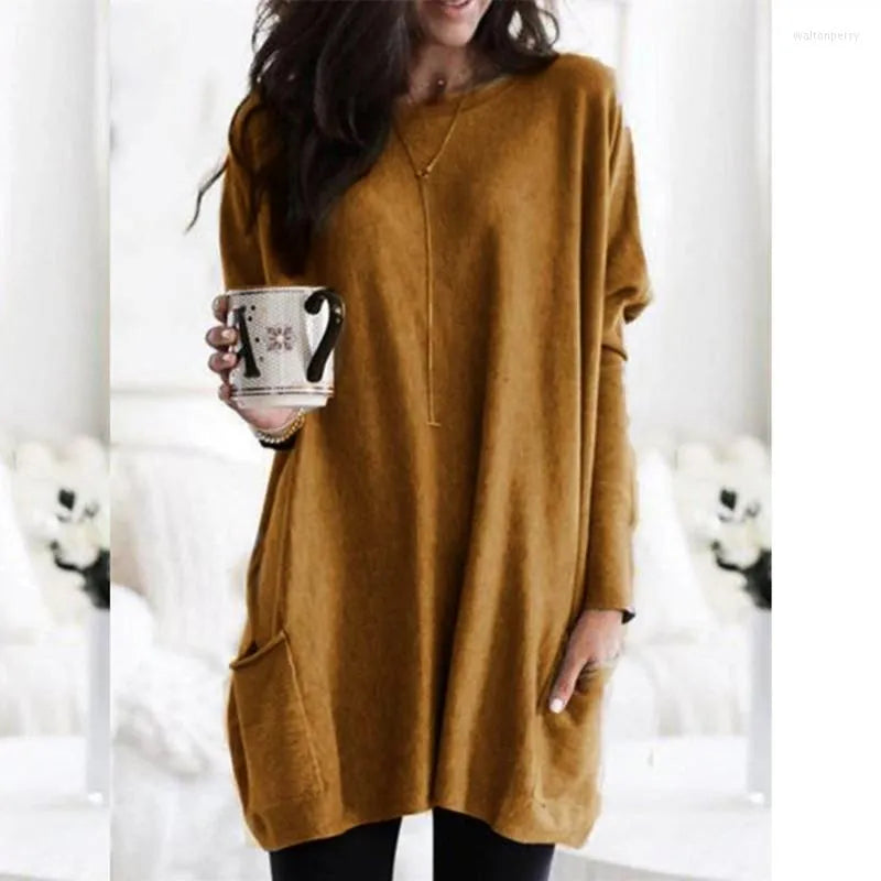 Julia - Casual Pocket Sweater