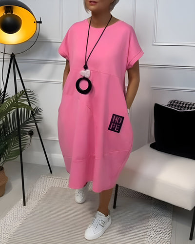 Tatum - Stylish Short Sleeved Dress