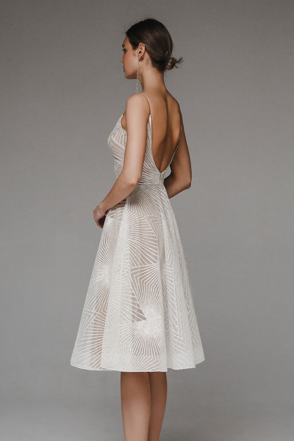 Lily - Sparkly Floor Length Party Dress