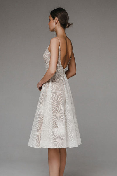 Lily - Sparkly Floor Length Party Dress