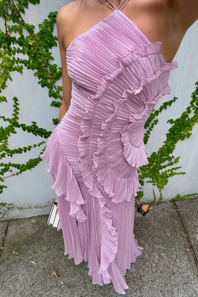 Junie™ - CHARMING RUFFLE DRESS WITH ELEGANT DETAILING