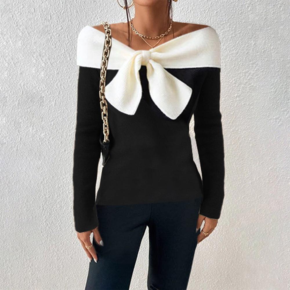 Peyton - Elegant V-Neck Sweater