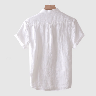 Wellington™ - Short Sleeve Linen Shirt For Men