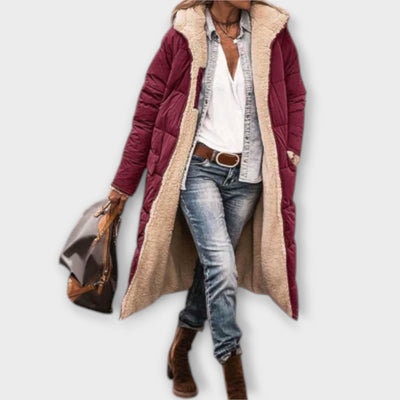 Kora - Cozy fur-lined coat