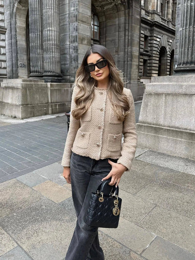 Women's herringbone jacket