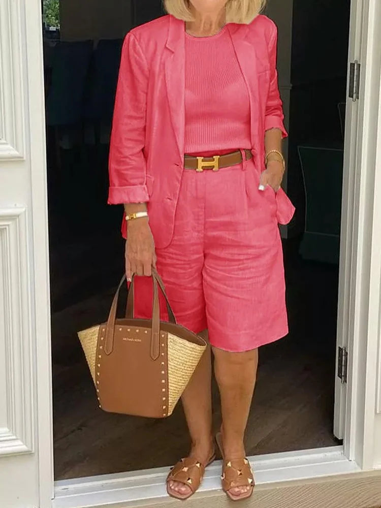 Mila - Sleek Blazer Set