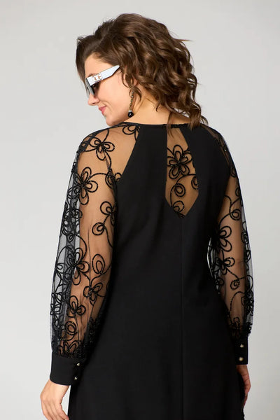 Gracie - Trendy Lace-Sleeve Dress