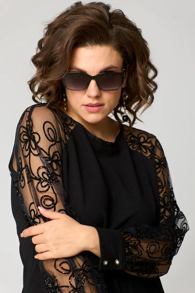 Gracie - Trendy Lace-Sleeve Dress