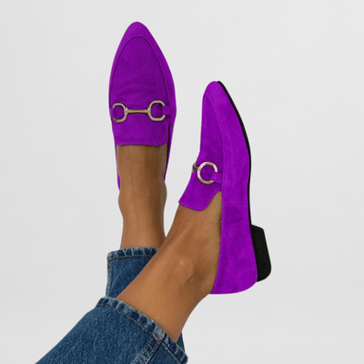 Lorette - Colorful and elegant boho loafers