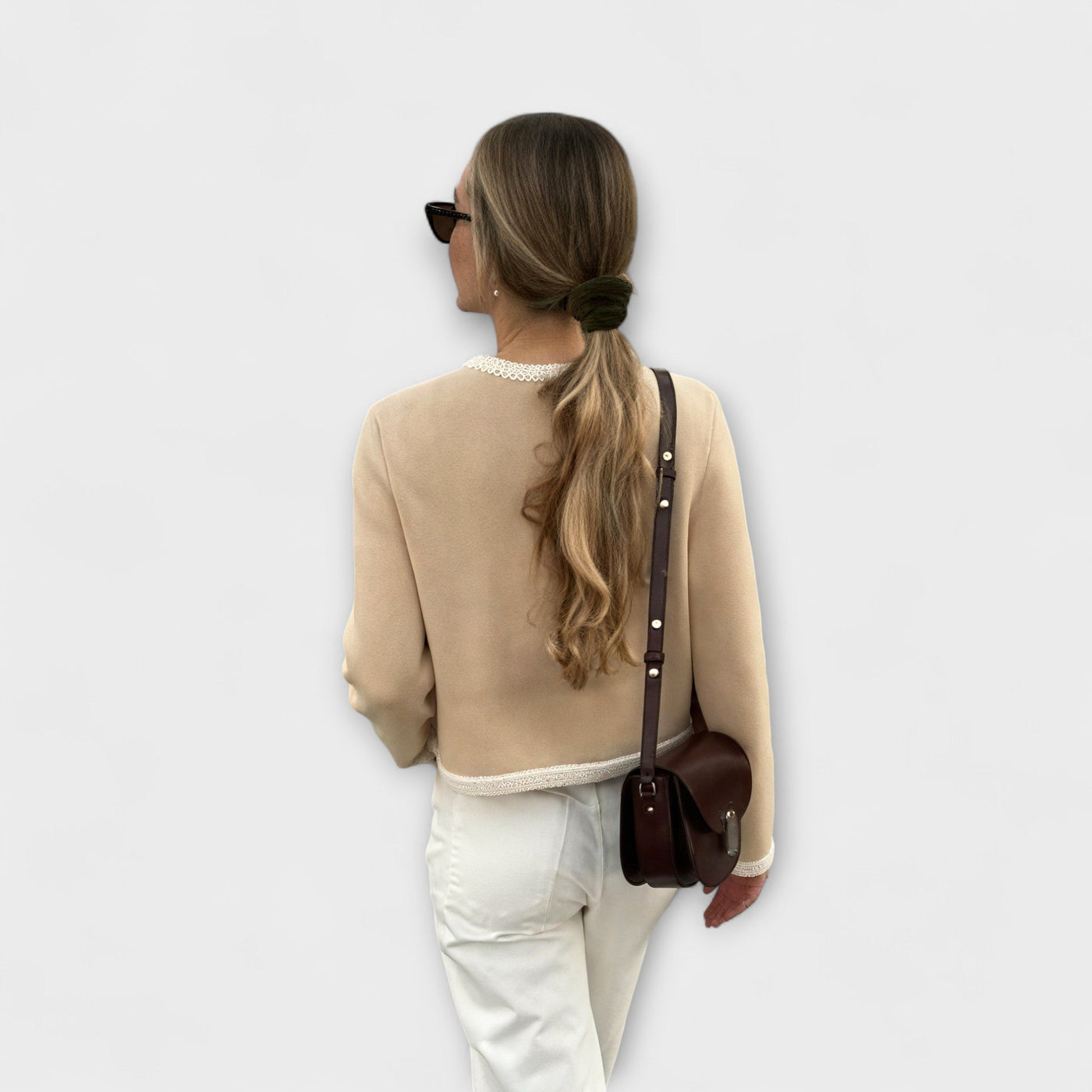 Jenna - Classic cardigan with decorative pockets