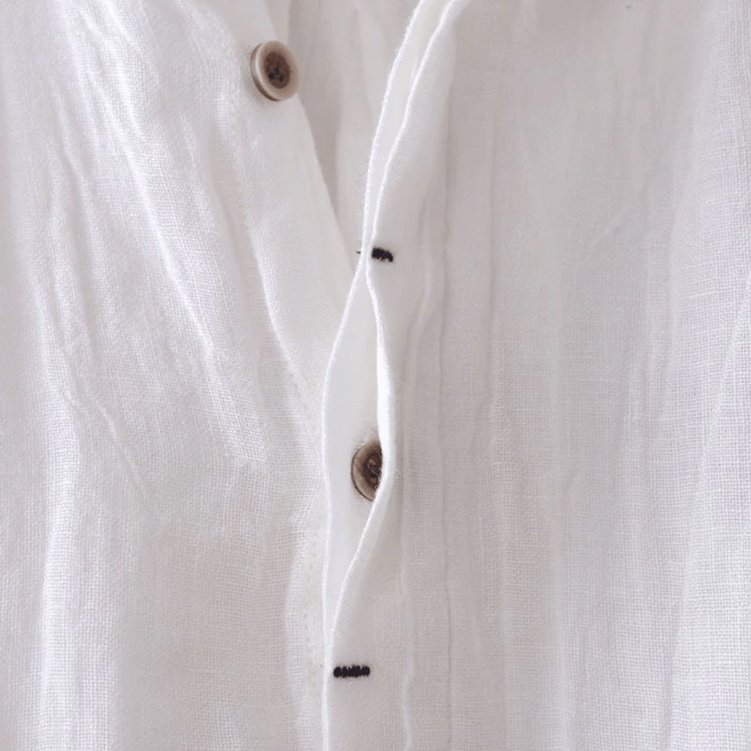 Wellington™ - Short Sleeve Linen Shirt For Men