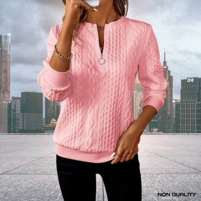 Dolly - Non-Duality Zip-Up Sweatshirt