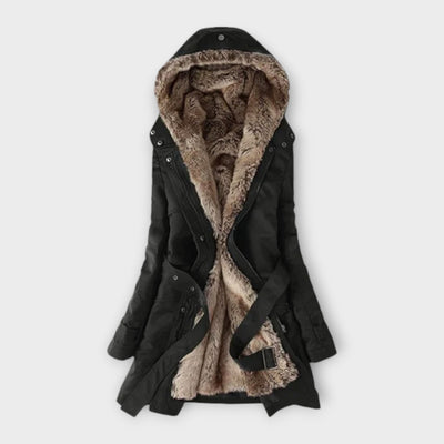 Mikash - Cozy fur-lined coat