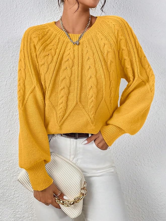 Madelyn - Stylish Knit Sweater