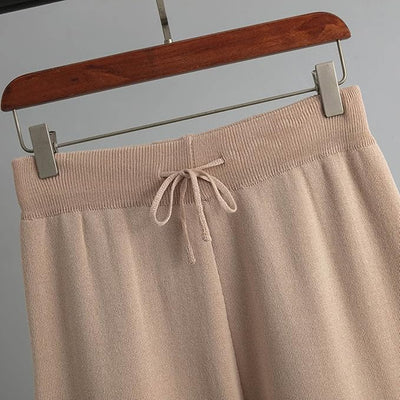 Brianna - Elegant Ice Short Sleeve Co-Ord Set