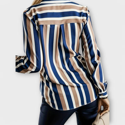 Emily – Casual & Stylish Striped Blouse