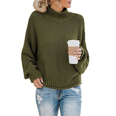 Noel - Comfortable turtleneck sweater