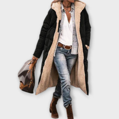 Kora - Cozy fur-lined coat