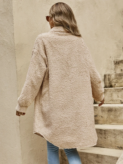 Lila Button Down Long Cardigan - Lightweight Layer, All-Season Style