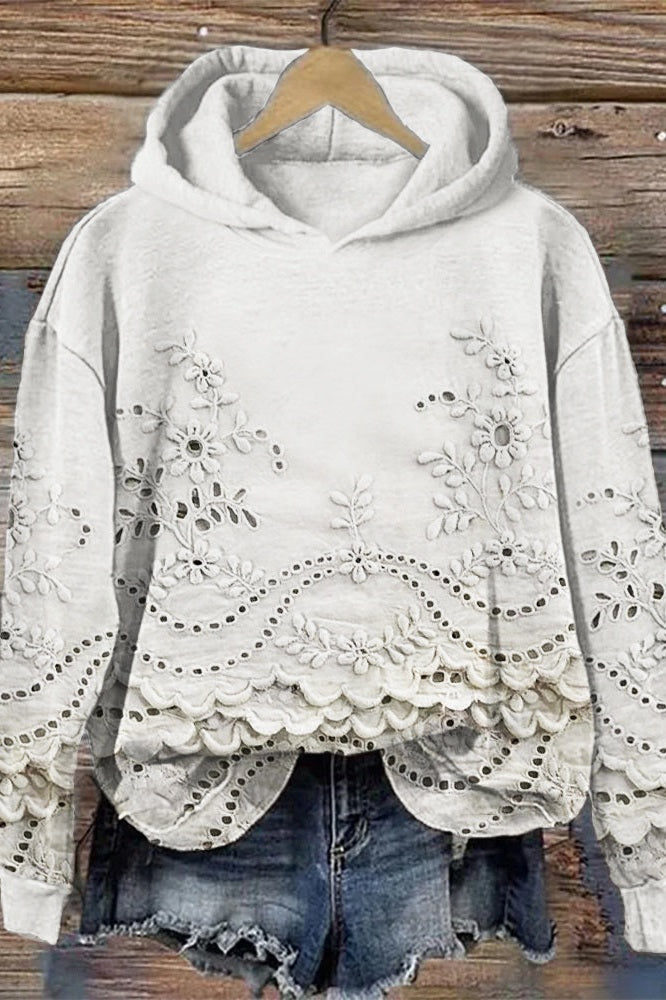 Prato Lace Hoodie