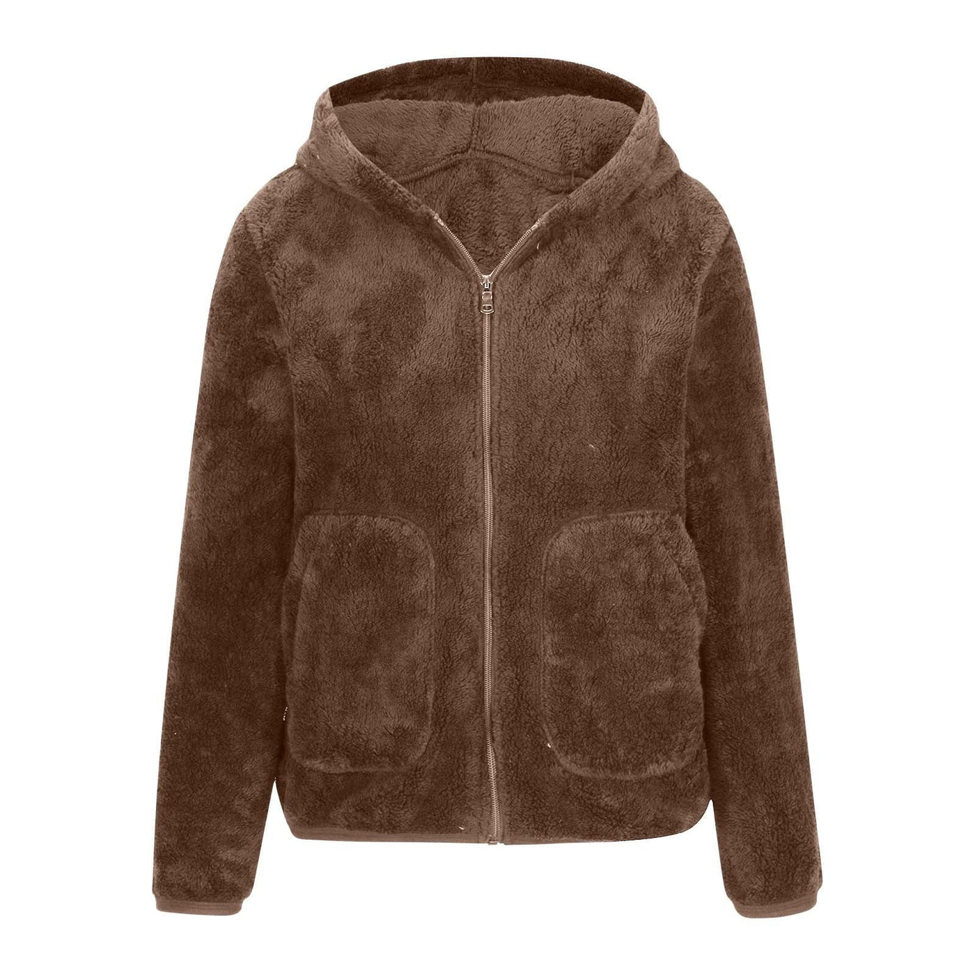 Nicole - Super Soft Coral Fleece Sweatshirt