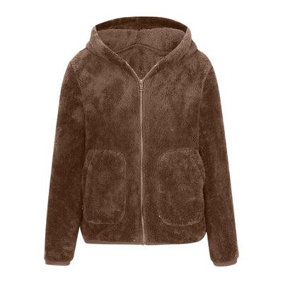 Nicole - Super Soft Coral Fleece Sweatshirt