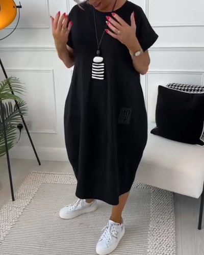 Tatum - Stylish Short Sleeved Dress