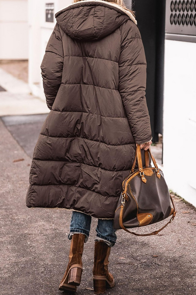 Johna – Luxurious Reversible Sherpa Coat
