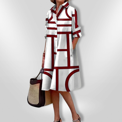 Henny™ - MID-LENGTH DRESS WITH ELEGANT SILHOUETTE