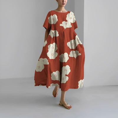 Eliza - Retro Big Swing Loose Maxi Dress