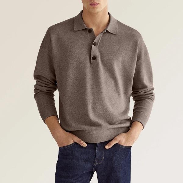 Seth - Stylish Polo Sweater For Men