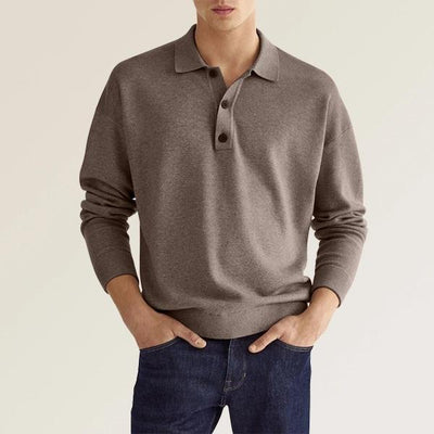 Seth - Stylish Polo Sweater For Men