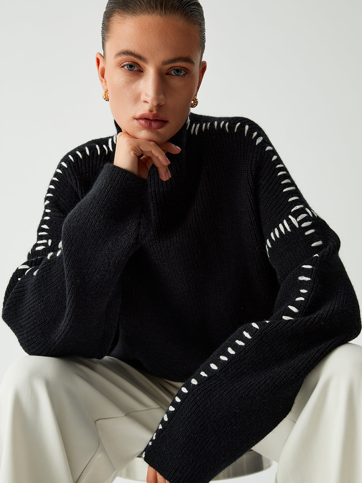 Hadley - Comfortable Knitted Sweater