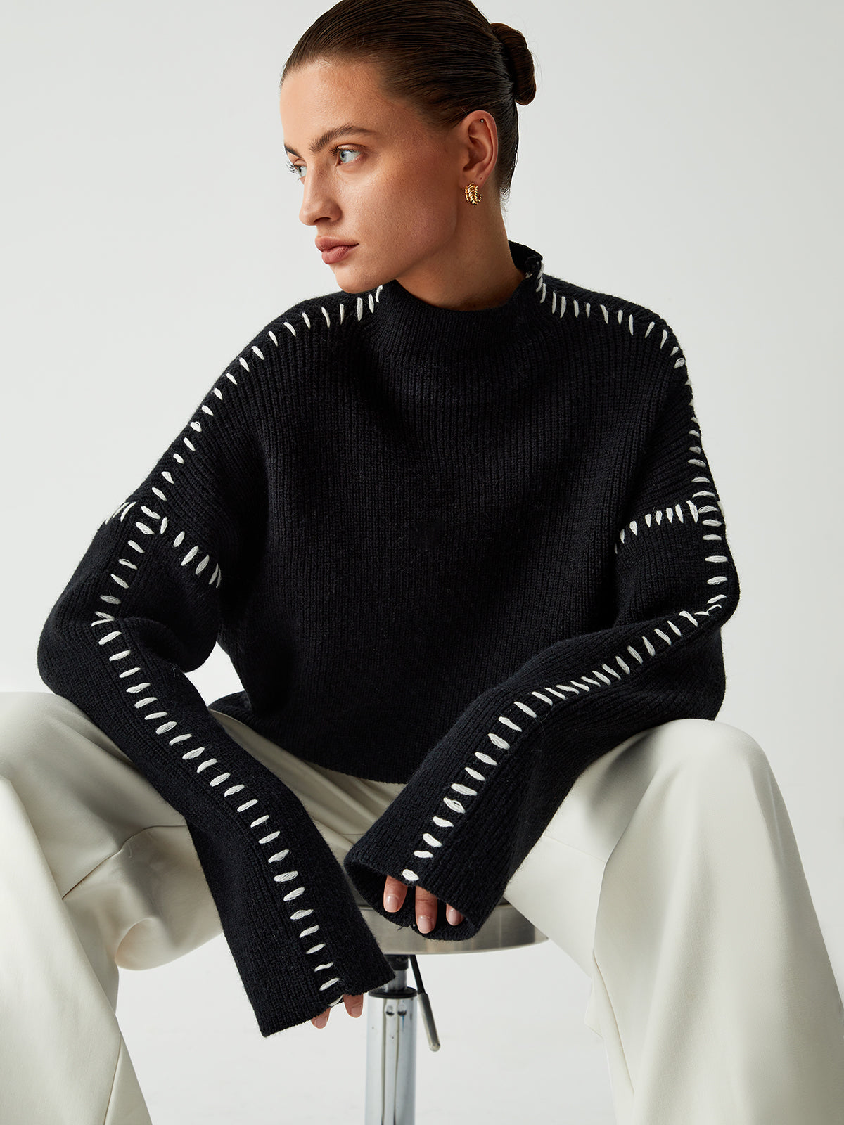 Hadley - Comfortable Knitted Sweater