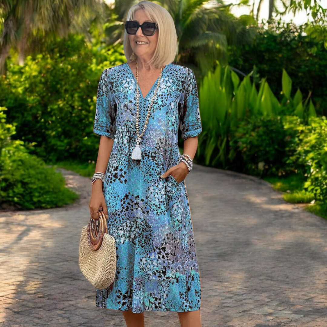 Isla™ - RADIANT SUMMER DRESS WITH ELEGANT DESIGN