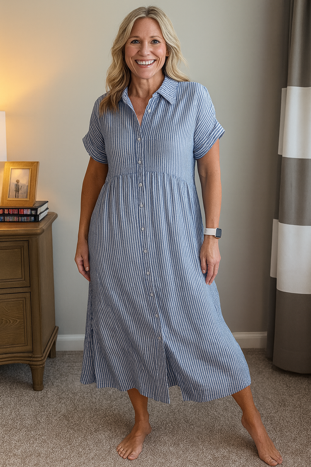 Sara™ - ELEGANT DRESS WITH FLATTERING SILHOUETTE