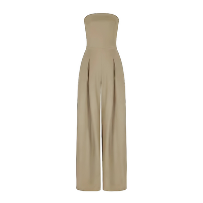 Amélie™ - SLEEK JUMPSUIT WITH NO SLEEVES