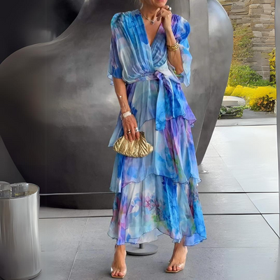 Eden - Stunning V-Neck Dress