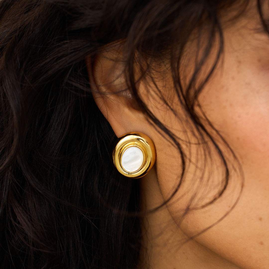 Giselle pearl earrings