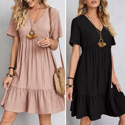 Clemence™ | Elegant dress with belly cover