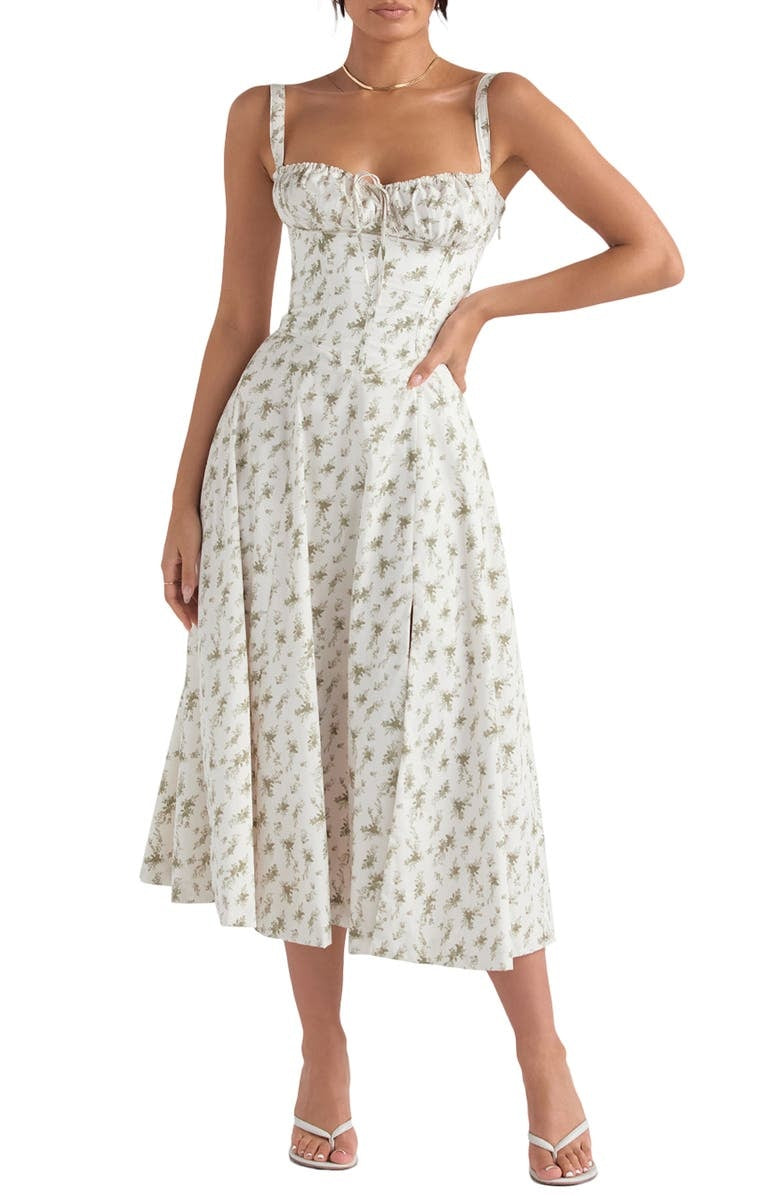 Alicia - Elegant French Style Belted Strap Dress
