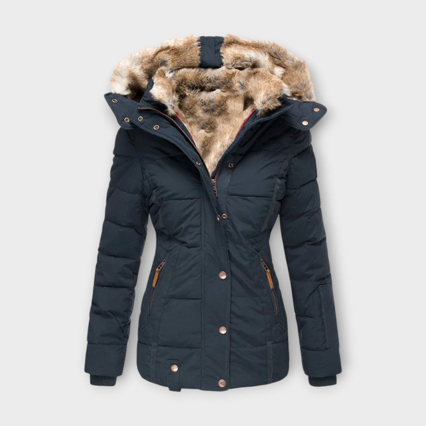 Emine - Cozy fur-lined jacket