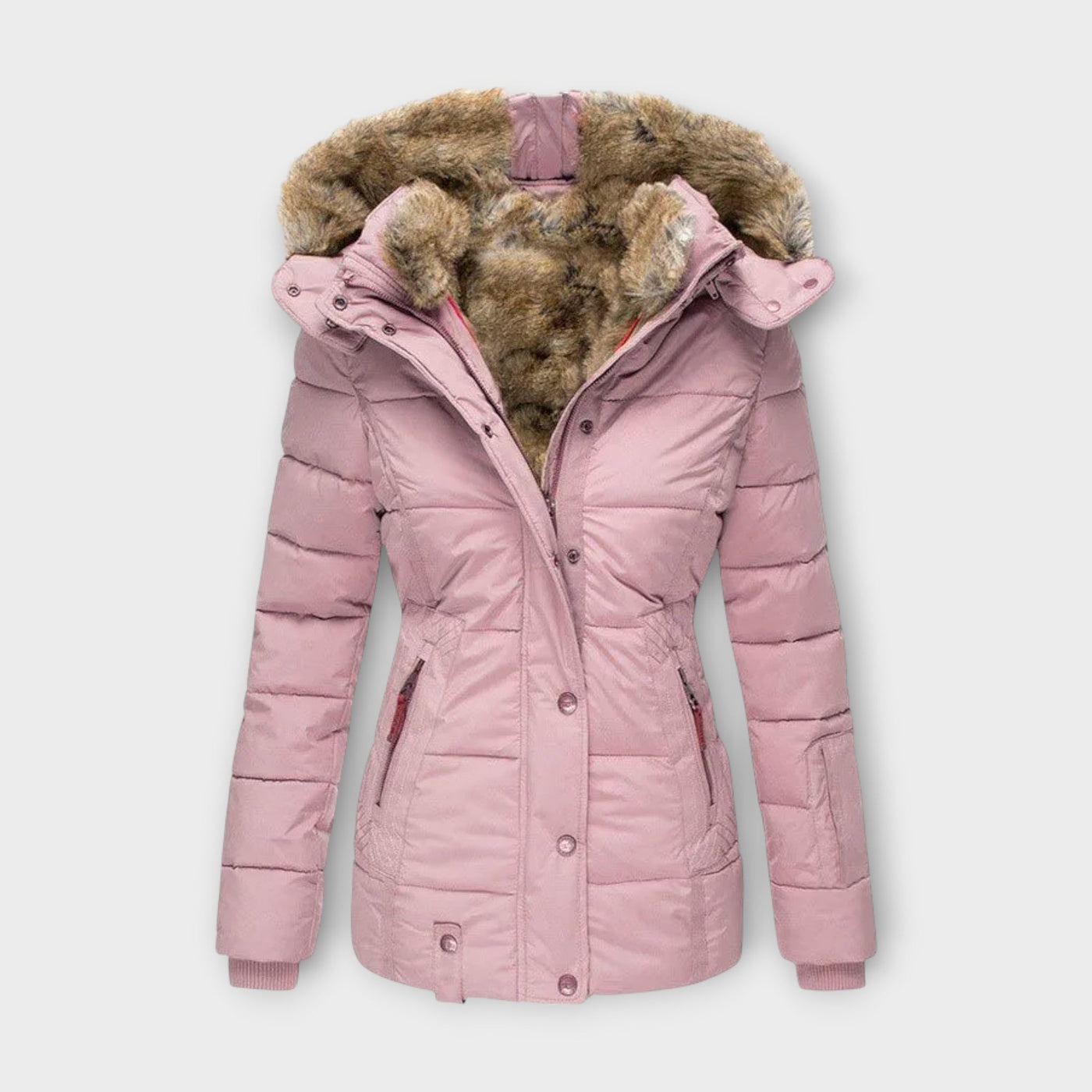 Emine - Cozy fur-lined jacket