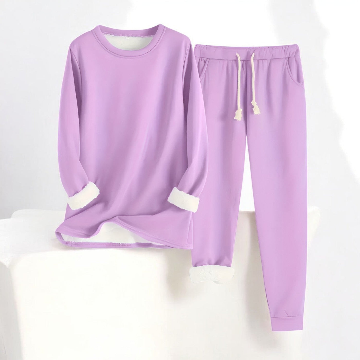 Aubree - Cozy Thermal Fleece Set
