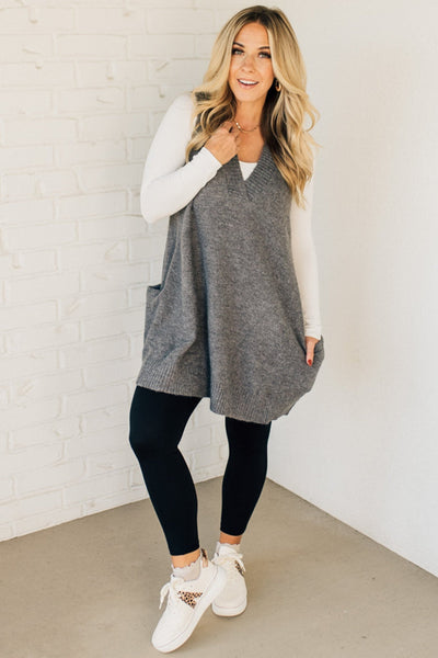 Josie - Stylish Long Sweaters with Pocket
