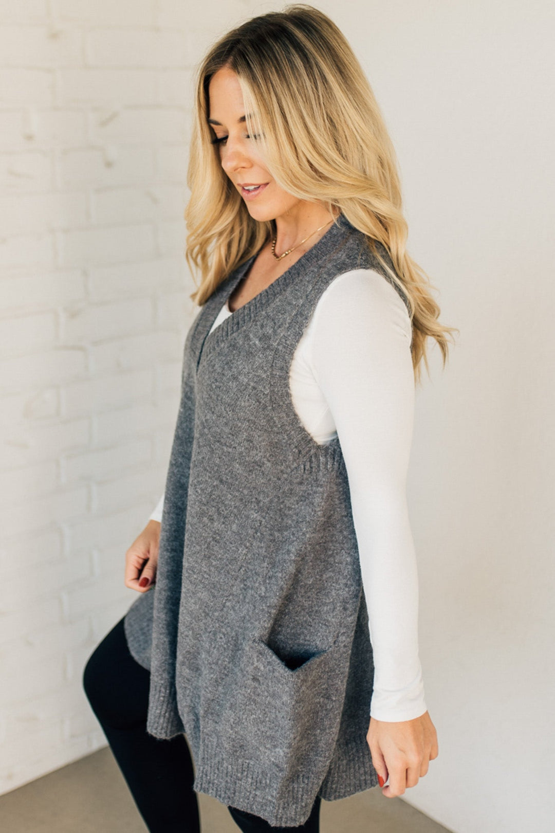 Josie - Stylish Long Sweaters with Pocket