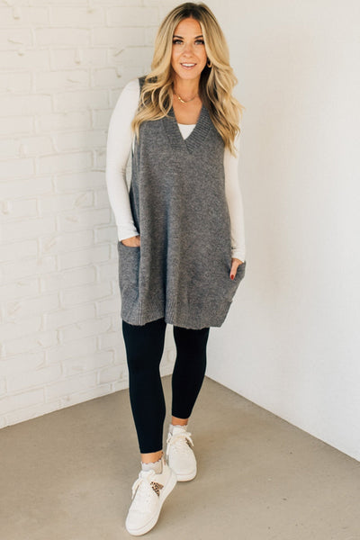 Josie - Stylish Long Sweaters with Pocket