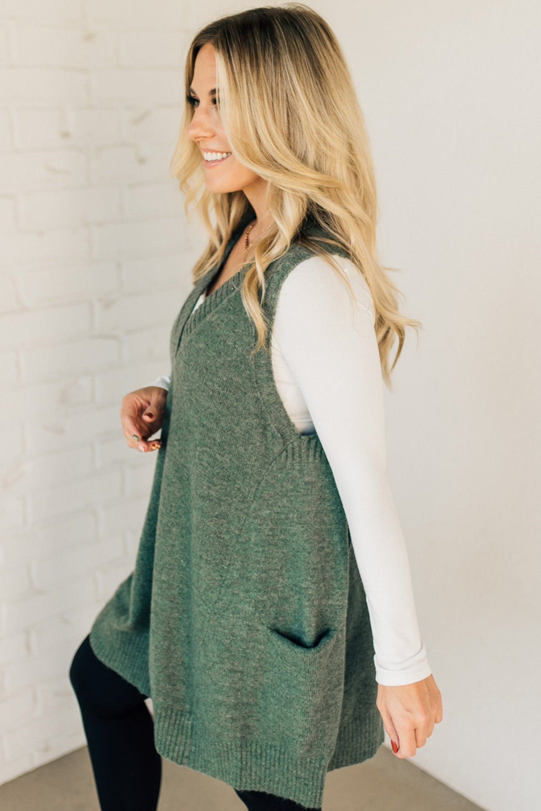 Josie - Stylish Long Sweaters with Pocket