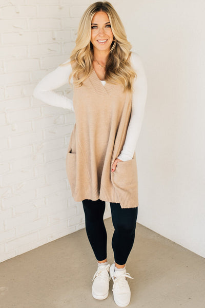 Josie - Stylish Long Sweaters with Pocket